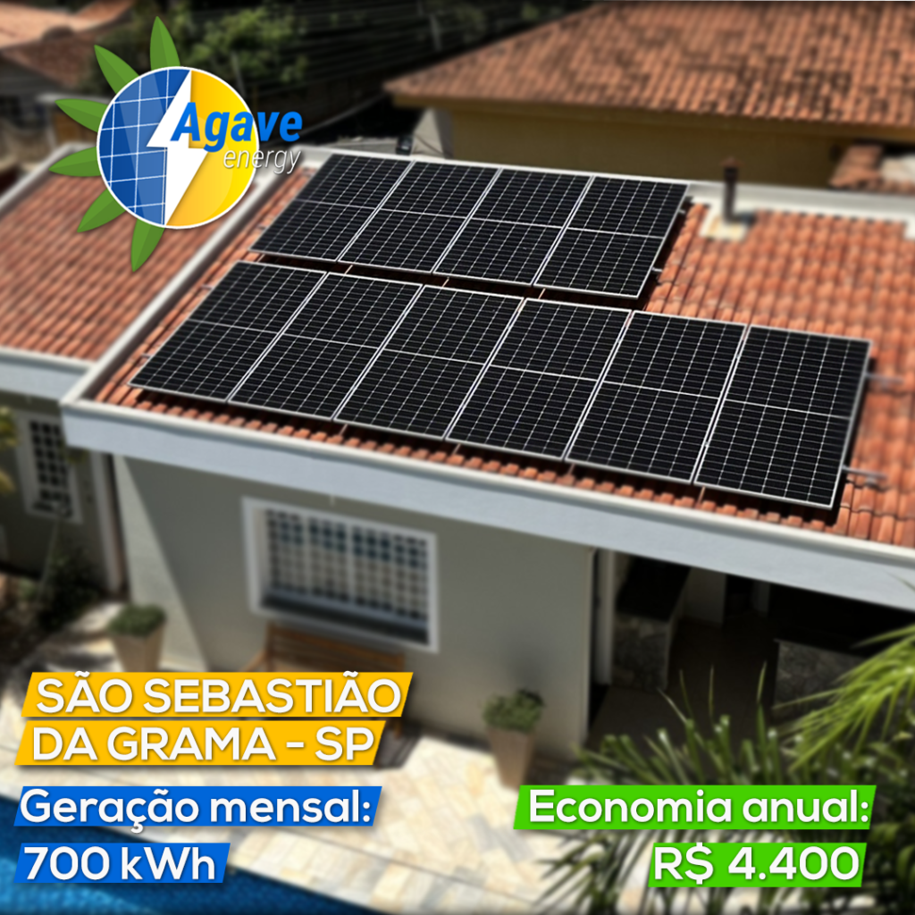 Energia solar para casas: painéis solares em uma residência